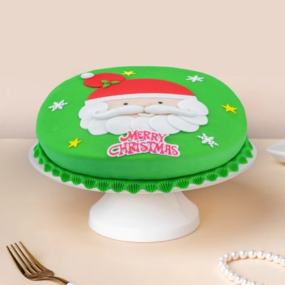 Christmas Fondant Cake